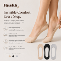 Hushh — Invisible Comfort Socks