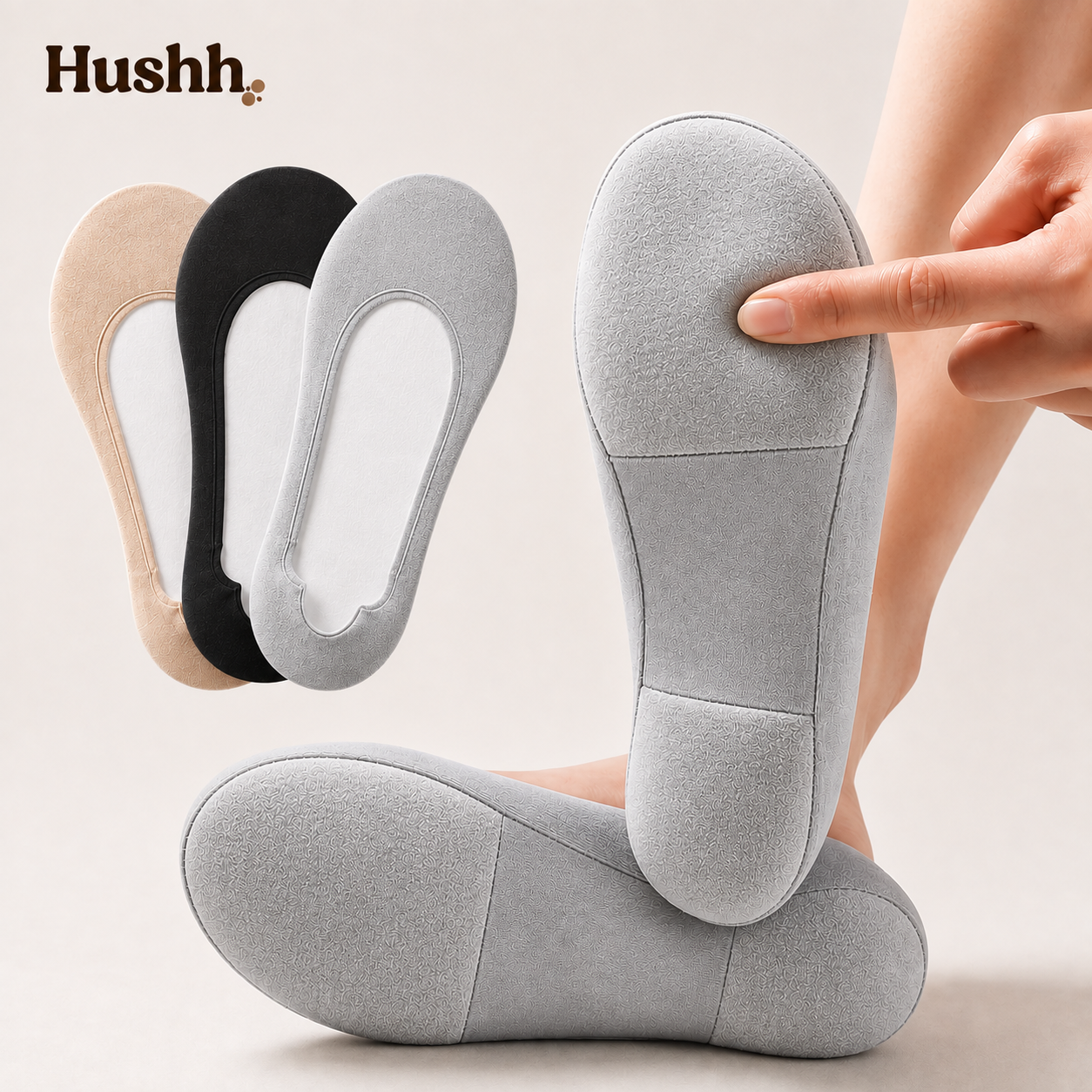 Hushh — Invisible Comfort Socks